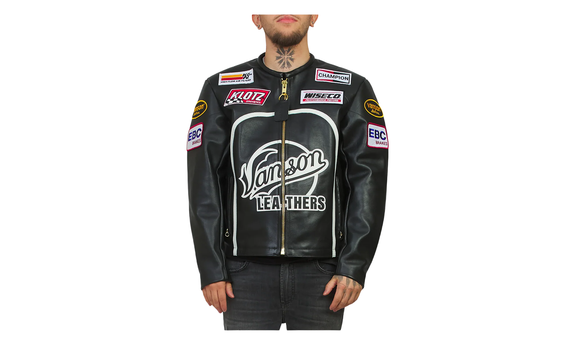 Bart Speedway Jacket "Black / White" BART001