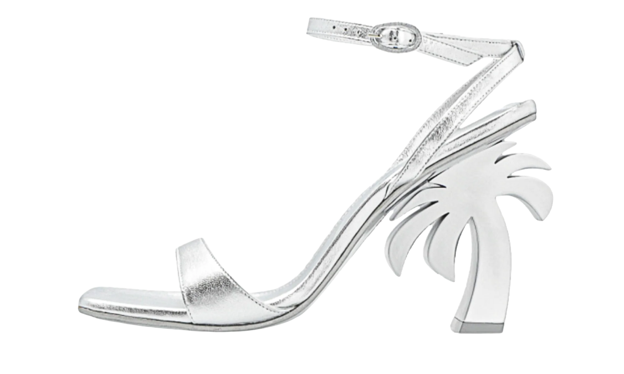 Mule Heels WMNS "Silver" PWIH004E23LEA0017200