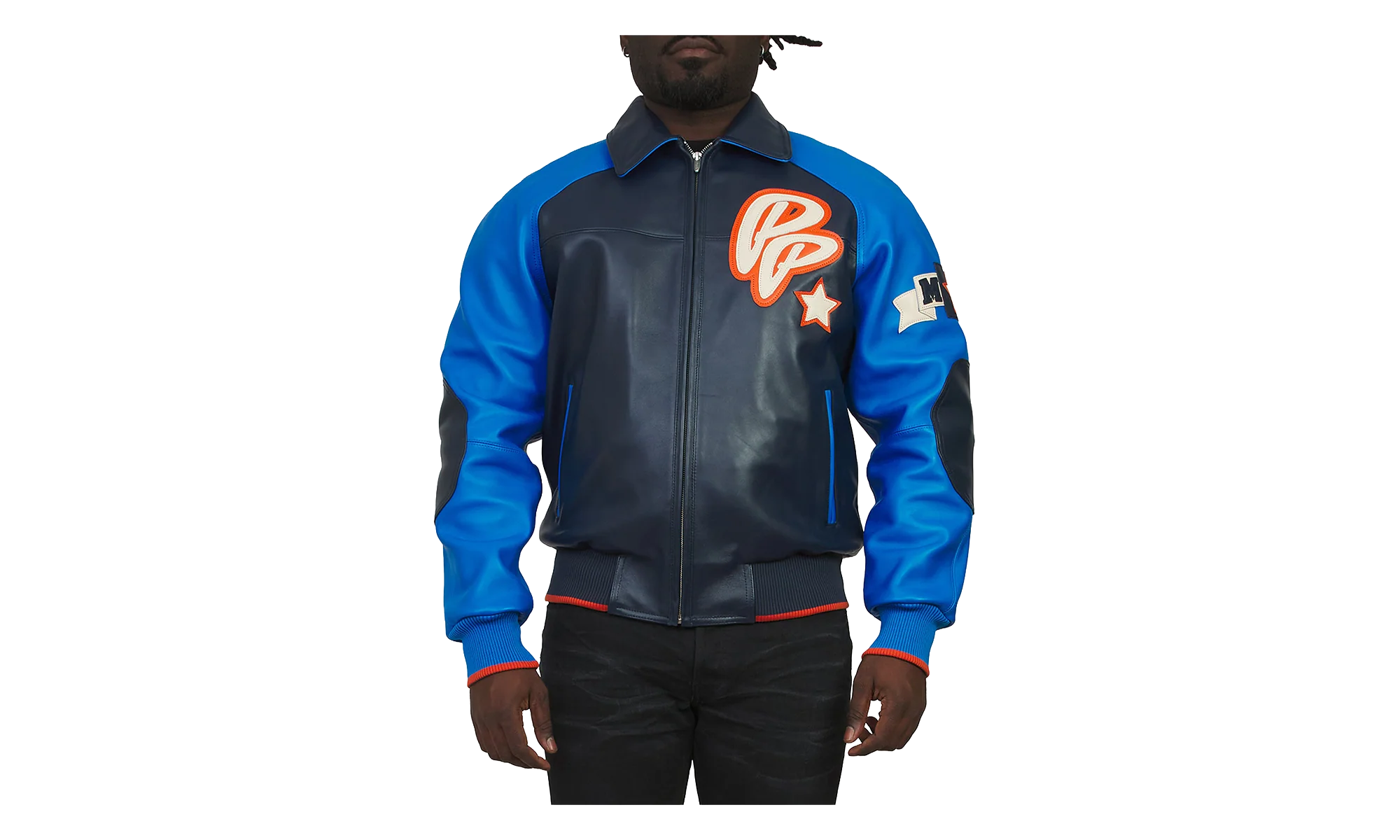 Classic Soda Club Jacket "Navy / Honolulu Blue" PP023