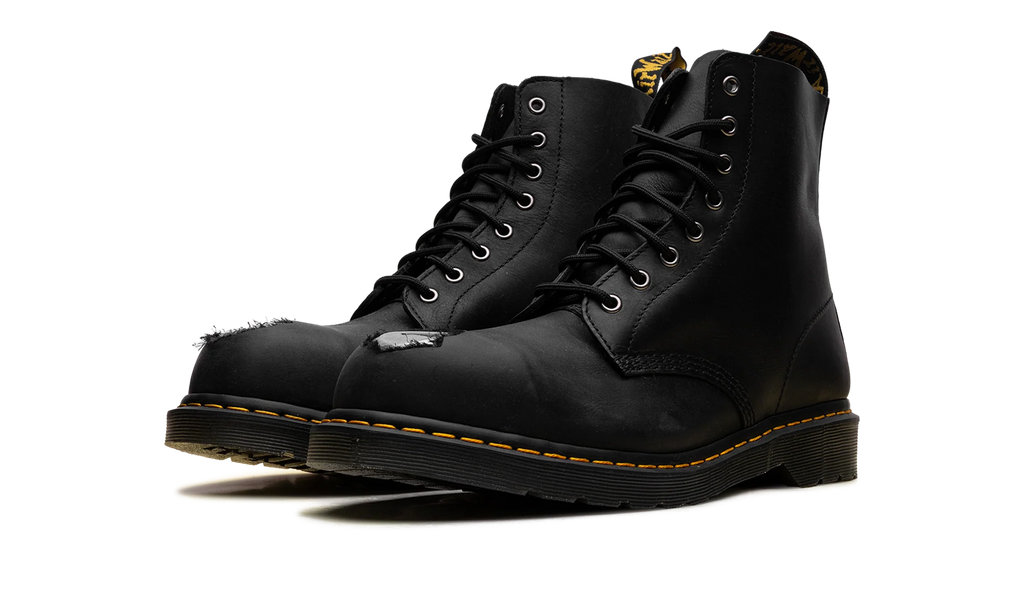 1460 PASCAL BEX Steel Toe Leather Boots "Croc Embossed Analine" 42624001