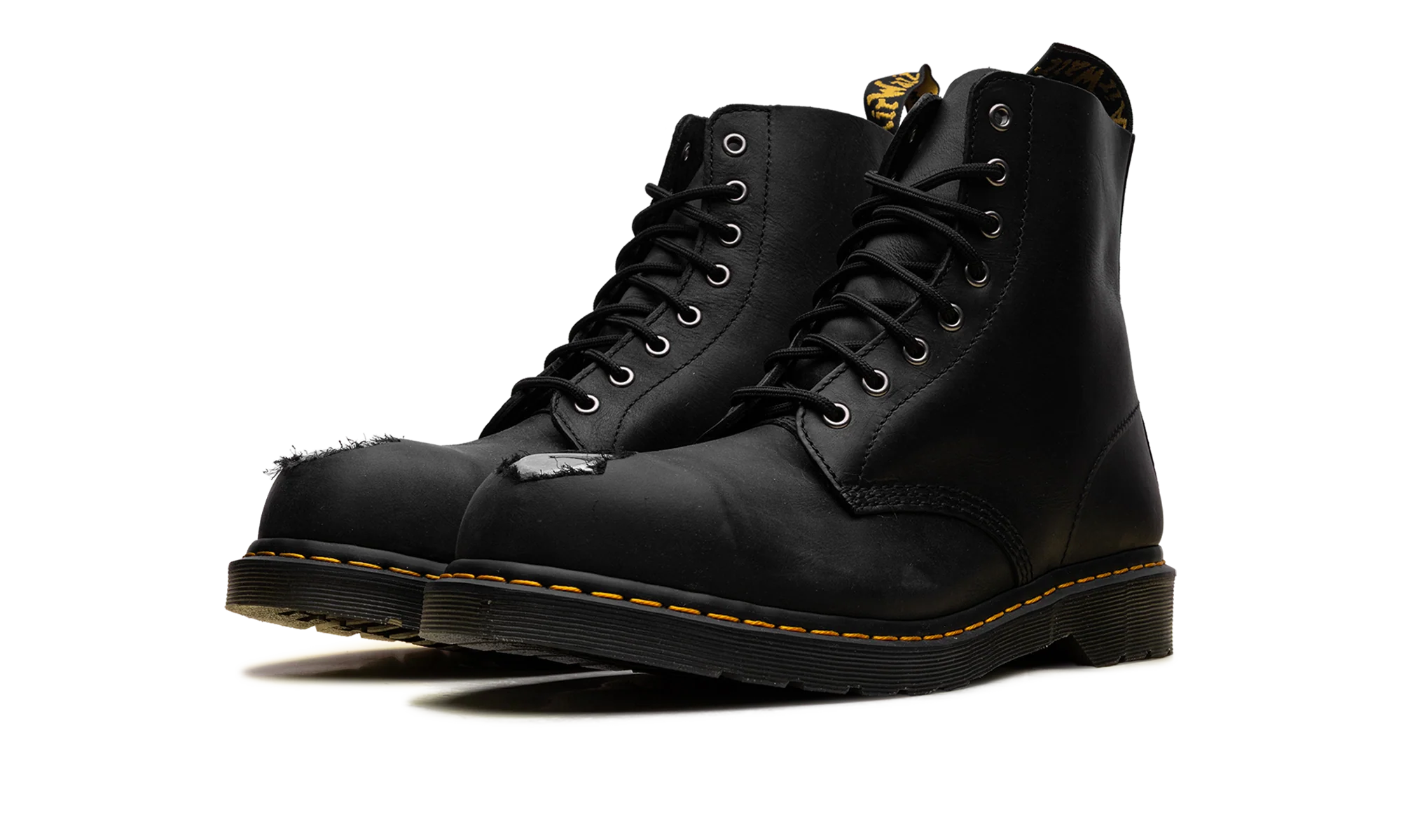 1460 PASCAL BEX Steel Toe Leather Boots "Croc Embossed Analine" 42624001