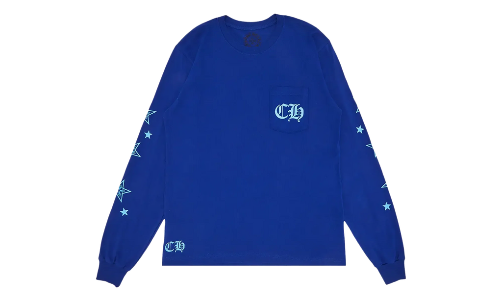 Star Long-Sleeve T-Shirt "Blue" CHRM1148