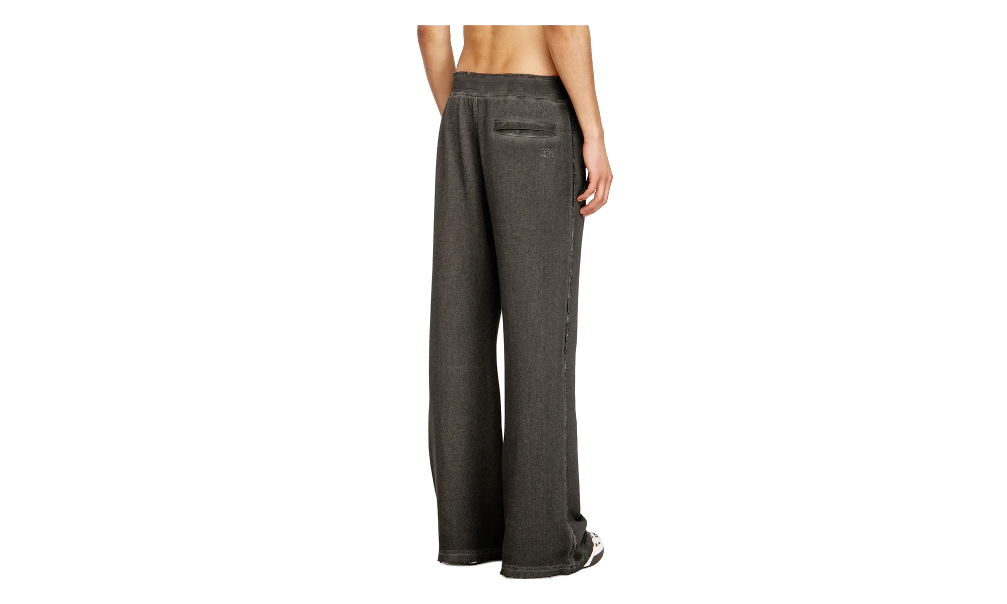 Treated Cotton Fleece Sweatpants "Grey" A199580DCCD9CBA