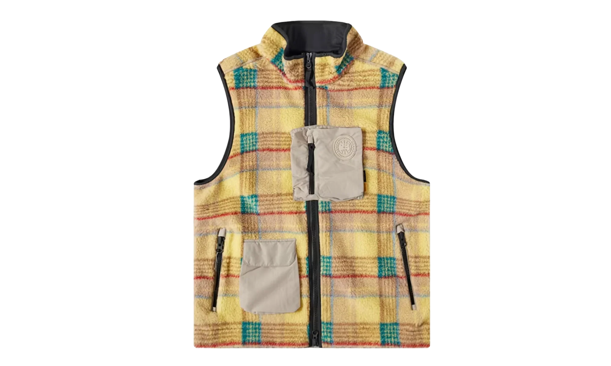 NBA with UNION Legion Fleece Vest "Tartan Gold" 34357237 GOLD