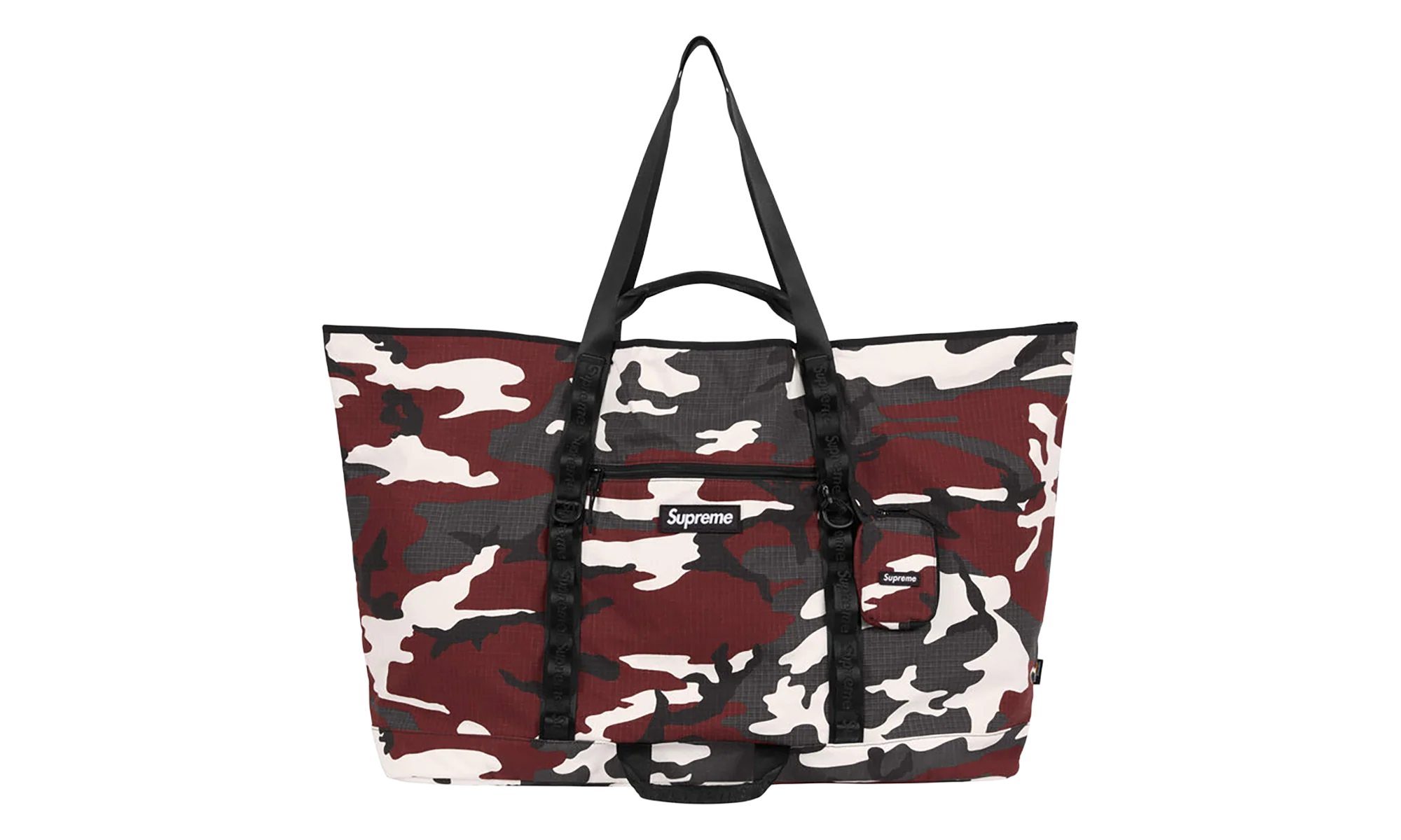 X-Large Tote Bag + Utility Pouch "SS26 - Red Camo" SU27277