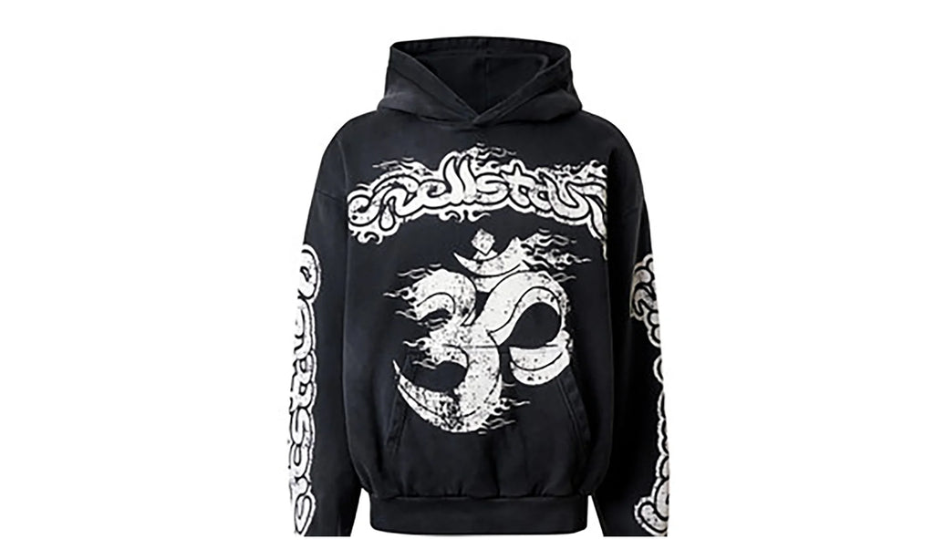 YOGA REMIX HOODIE "Black" HSR165