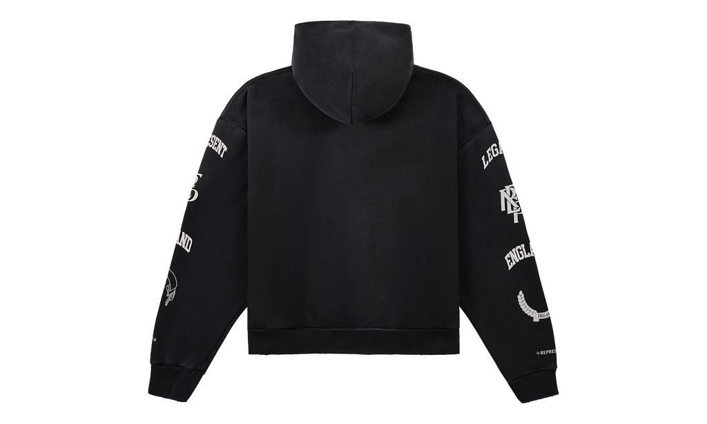 Legacy Crest Hoodie "Stained Black" MLM100372 04