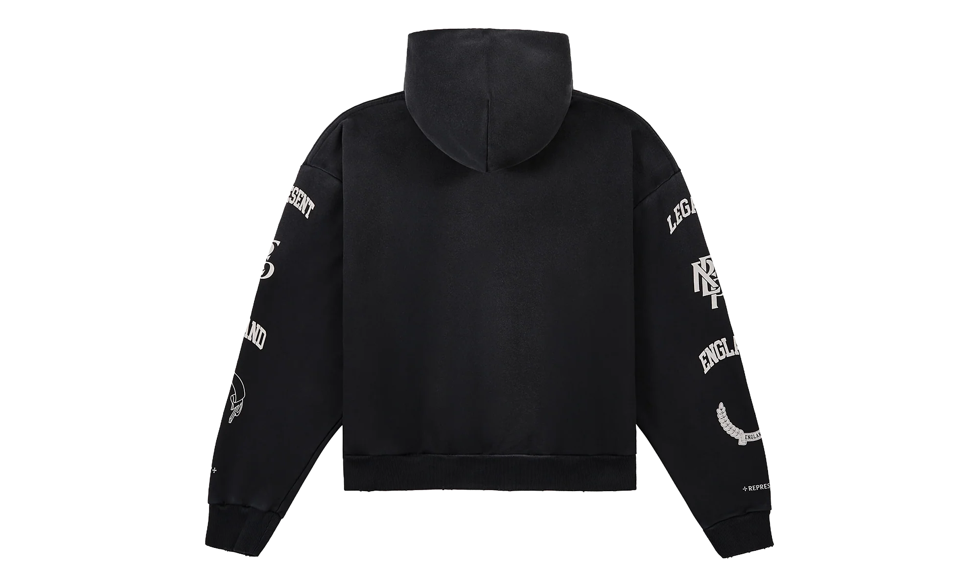 Legacy Crest Hoodie "Stained Black" MLM100372 04