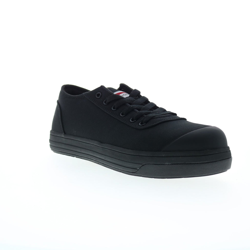 Avenger Blade 6 Eye Carbon Toe EH SR Mens Black Wide Work & Safety Shoes