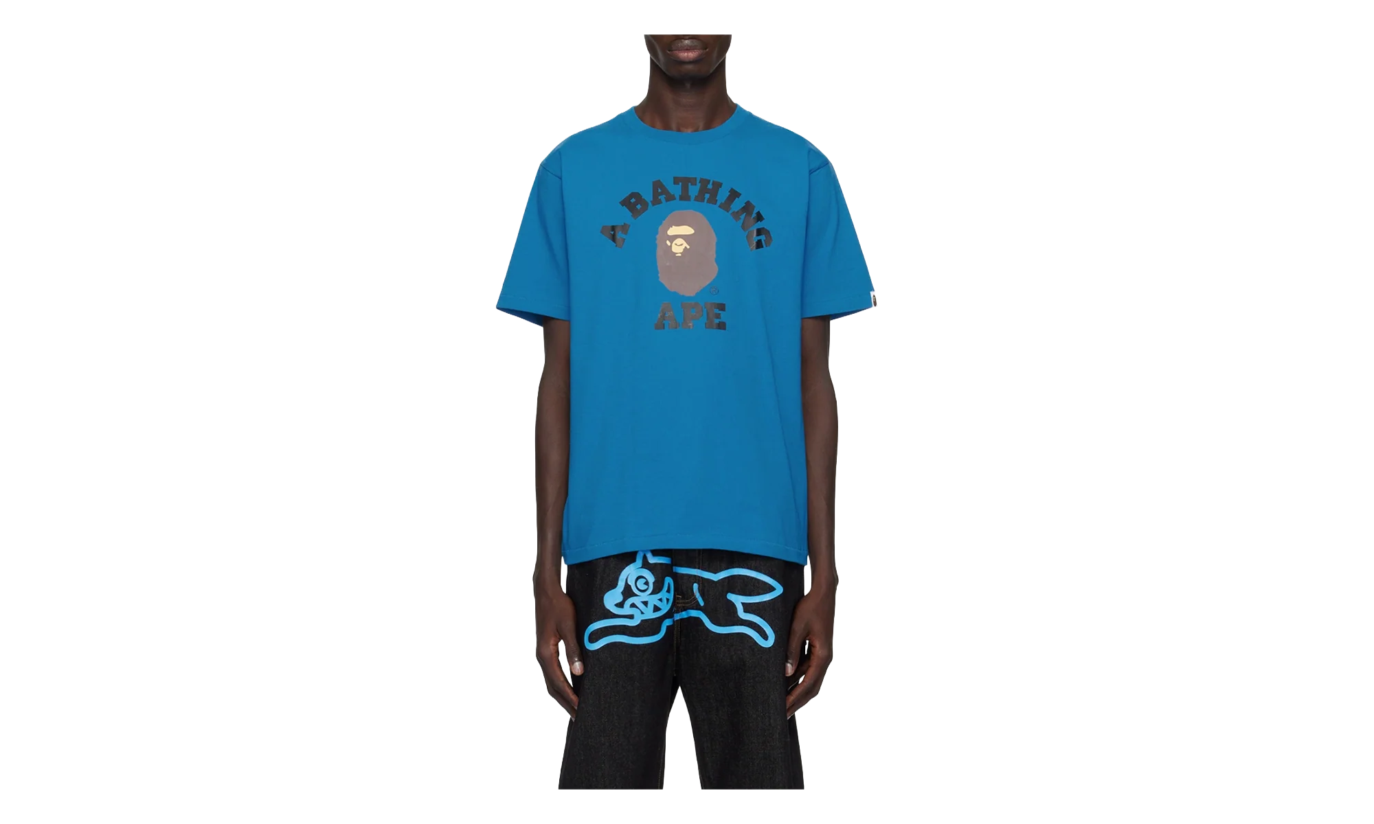 College Tee "Blue" 242546M213212