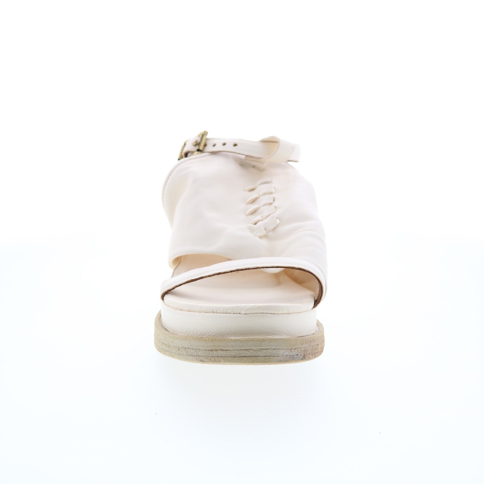 Louie A15021-201 Womens Beige Leather Platform Sandals Shoes