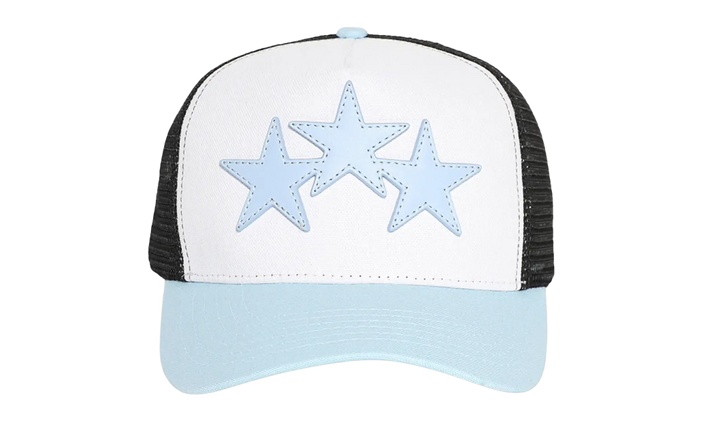 3 Star Trucker Hat "Cerulean" AMHATR1007 CERU