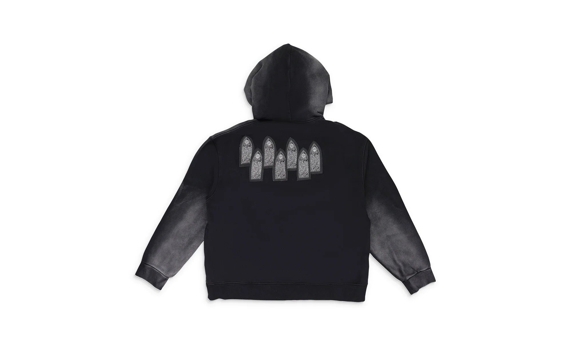 Faded Pullover Hoodie "Black" 1110080002FW24