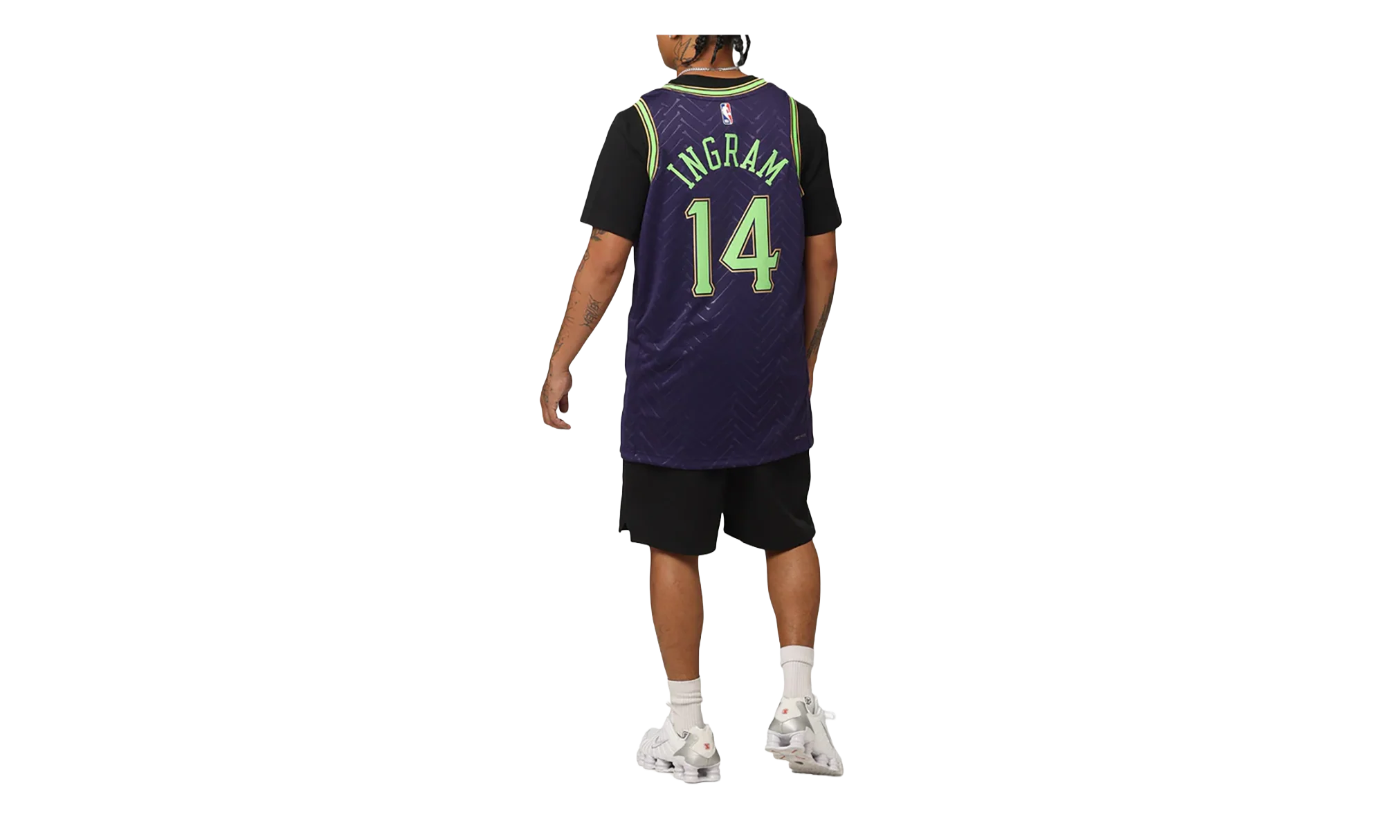 NBA NEW ORLEANS PELICANS 2024-25 SWINGMAN PLAYER JERSEY GS "14 INGRAM - Purple" 9Z2B7BU8P24 PELI