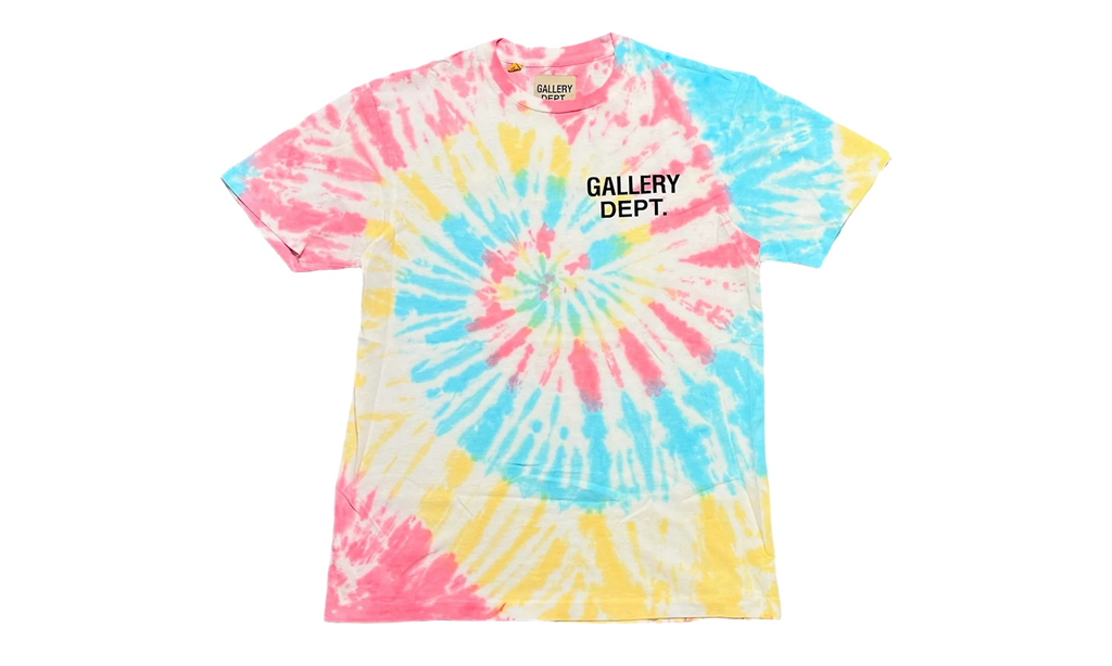 Repurposed French Logo Short Sleeve Tee Shirt "Tie Dye" FTT 10013R TIDY