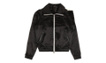 Full Zip Satin Track Jacket "Black" MJT001 001