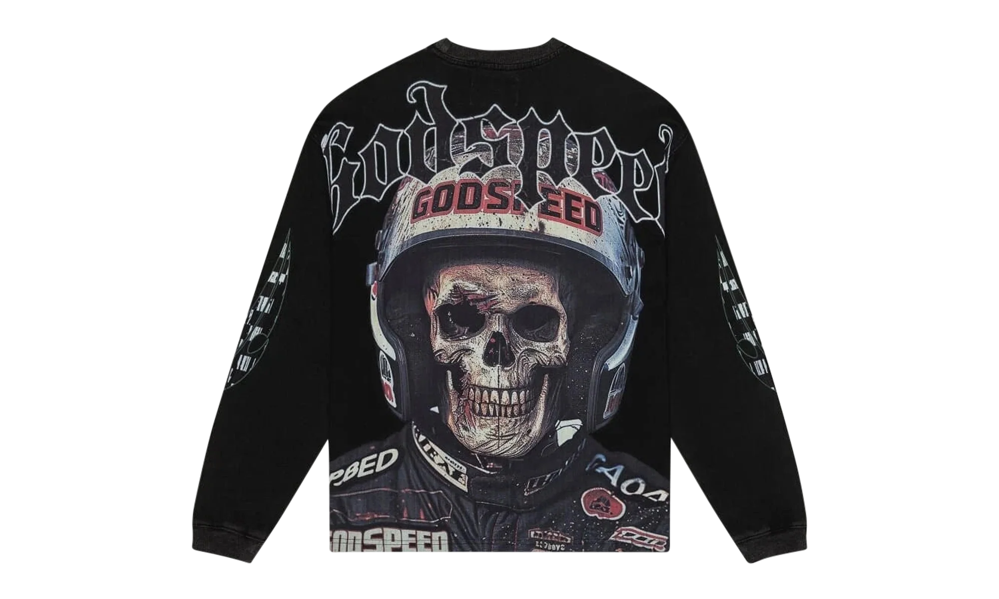 Crash Out L/S T-shirt "Black Wash" 36R39BBC