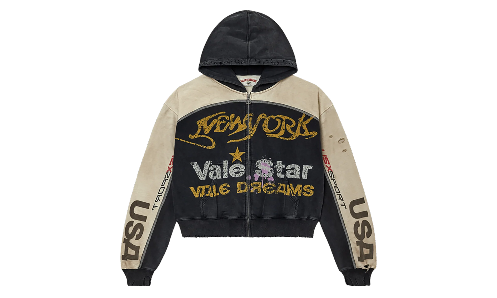 Vale Forever Vale Star Zip Up "Dest/Black/Tan'" VAL34