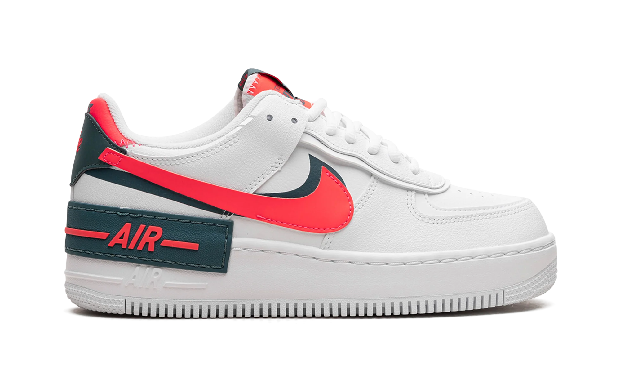 AIR FORCE 1 SHADO NMS WMNS "White Solar Red" DB3902 100
