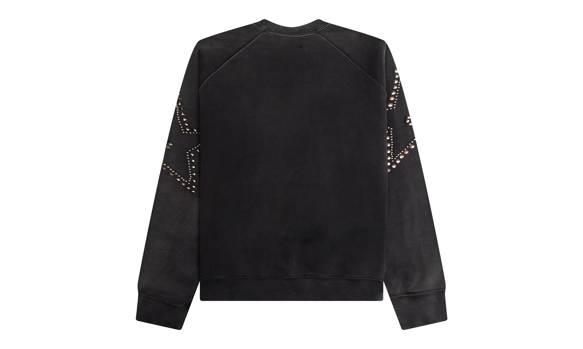 Star Studded Oversized Crewneck "Black" SAT003