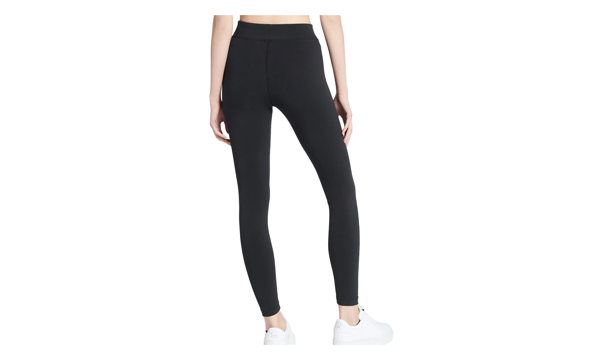 Dri-fit Swoosh Run 7/8 Mid-rise Running Leggings WMNS "Black / White" DQ3538 010