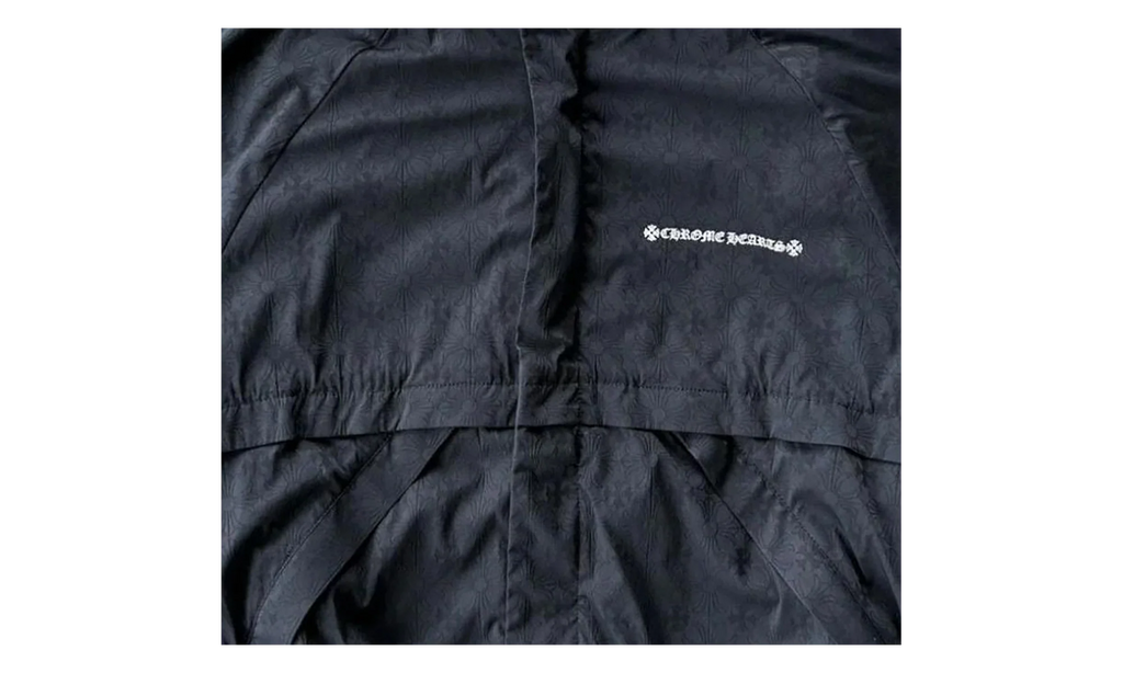 Jacquard Monogram Match Point Windbreaker "Black" CHRM1178
