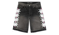 WEB STONE DENIM SHORTS "Black Wash" SP5der96
