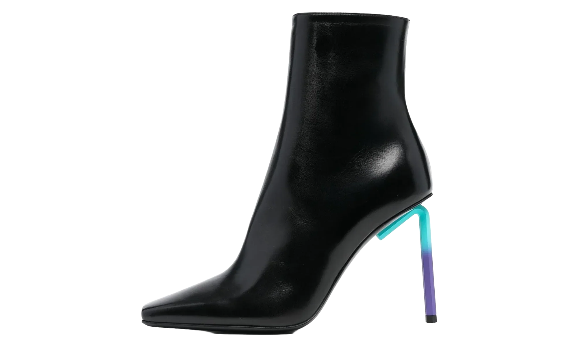 Nappa Grad High Allen Ankleboot WMNS "Black Blue" OWID014F22LEA0021045