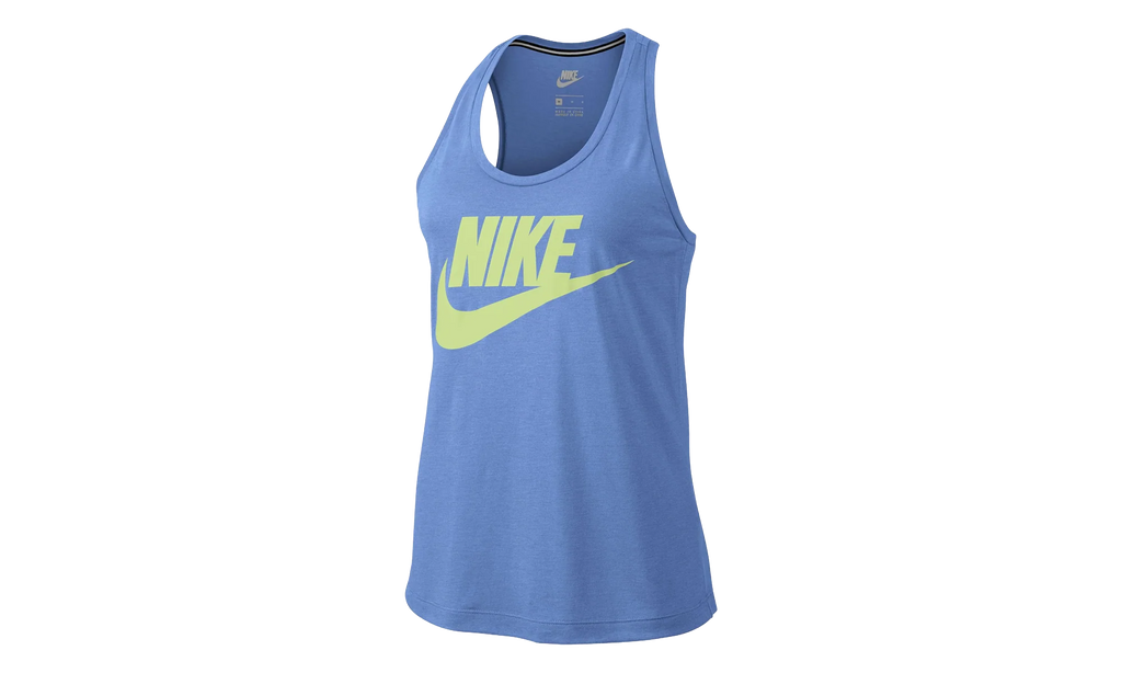 NSW Essential Tank Top WMNS "Aluminum / Barely Volt" 831731 450