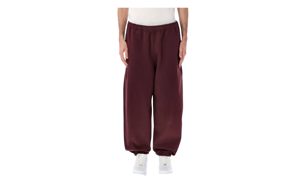 Solo Swoosh Cuffed Fleece Pants "Burgundy Crush" HV1088 652