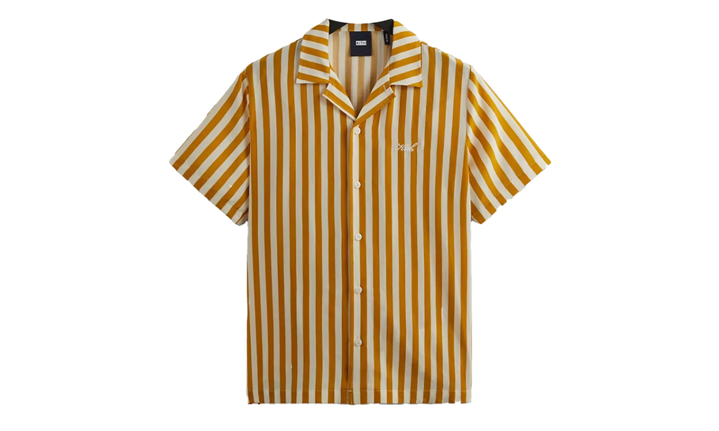 Striped Thompson Camp Collar Shirt "Flash" KITH17