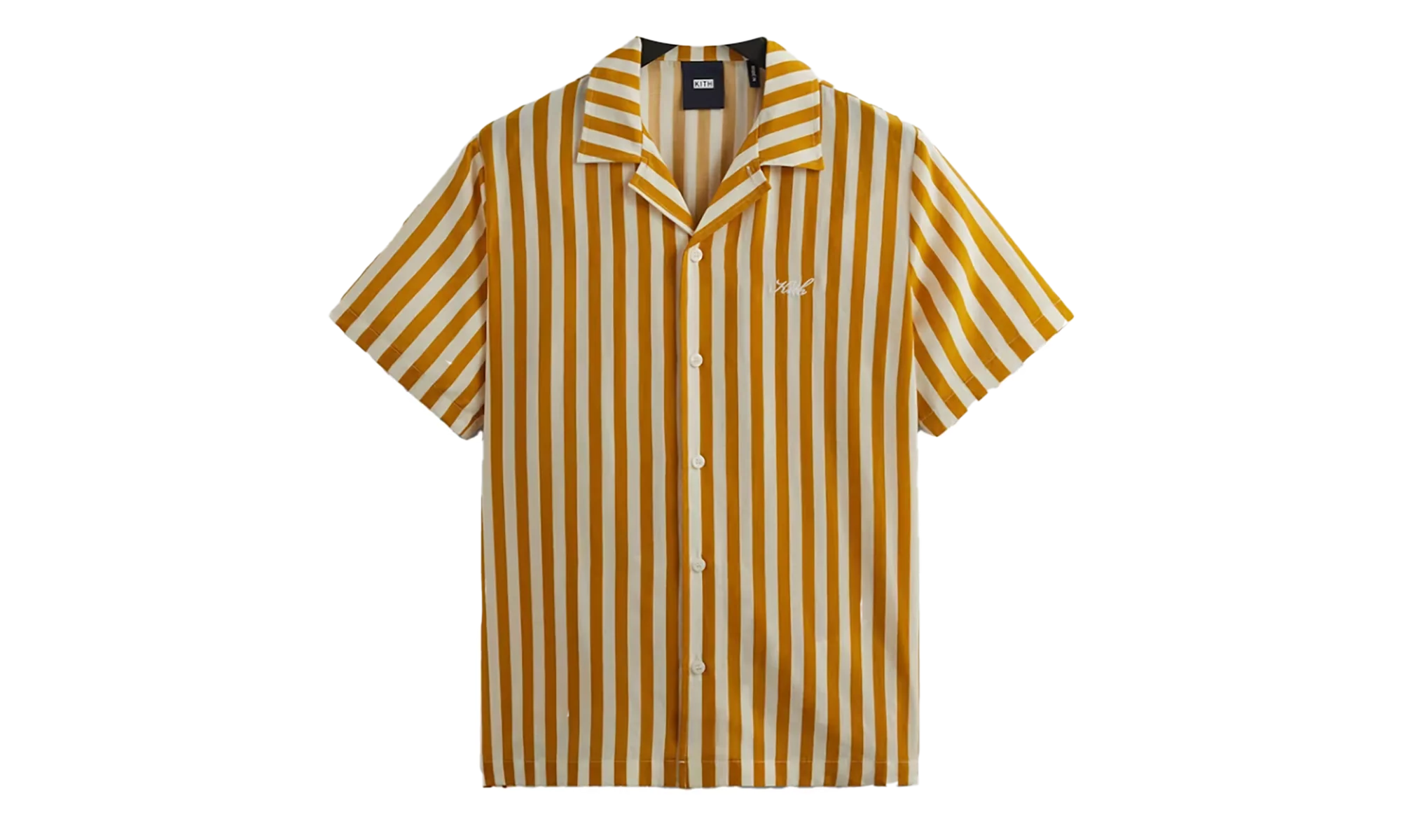 Striped Thompson Camp Collar Shirt "Flash" KITH17
