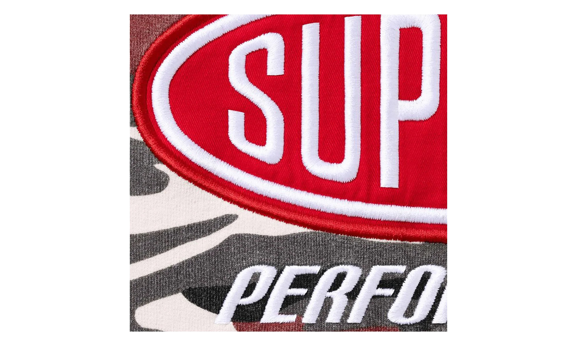 Performance Zip Up Hoodie "SS26 - Red Camo" SU27276