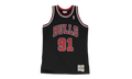 NBA Dennis Rodman Swingman Alternate Jersey "1997 Chicago Bulls - Black" SMJYGS18152 CBUBLCK97DRD
