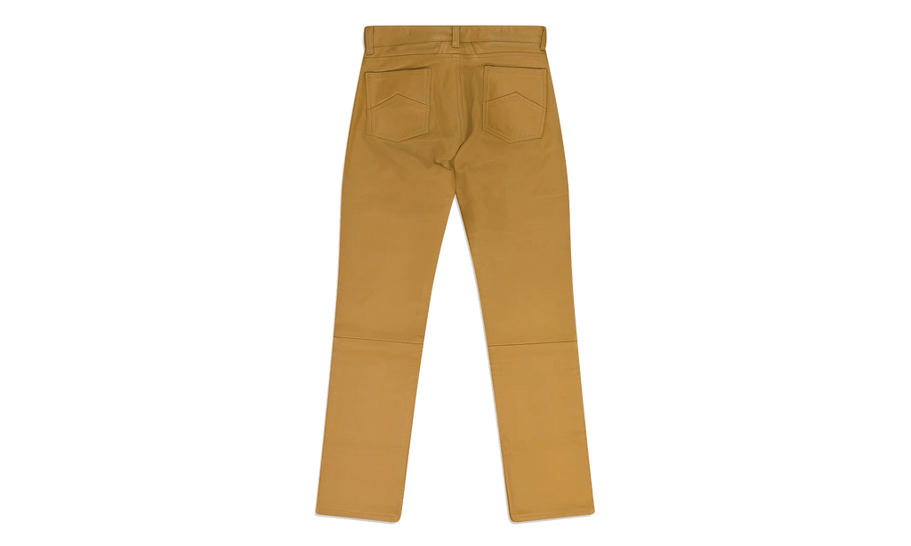 Leather Pants "Brown" RHDMBTM0195 BRN