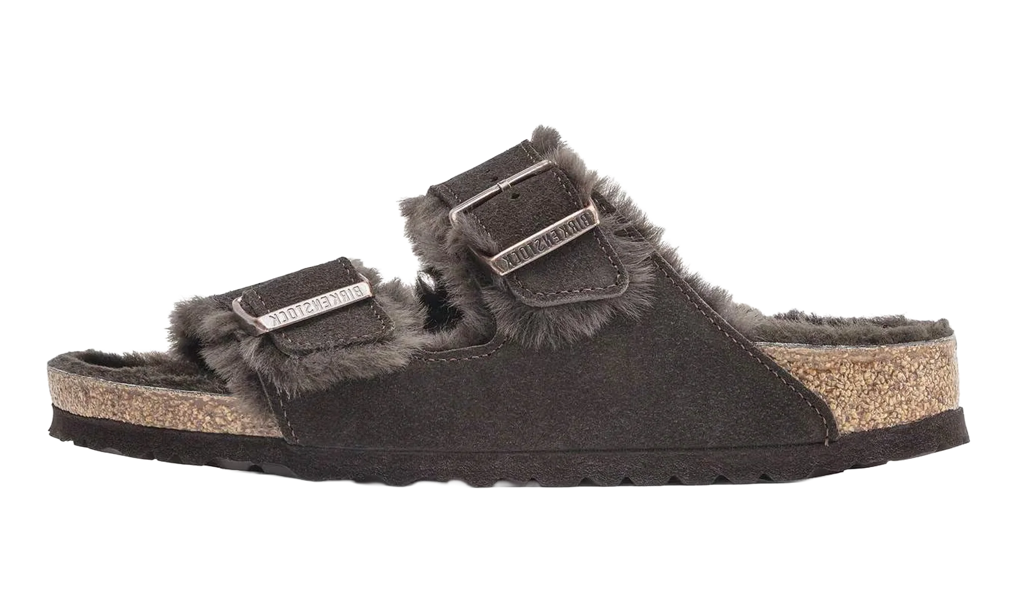 ARIZONA SHEARLING SUEDE LEATHER "Grey" 1020566