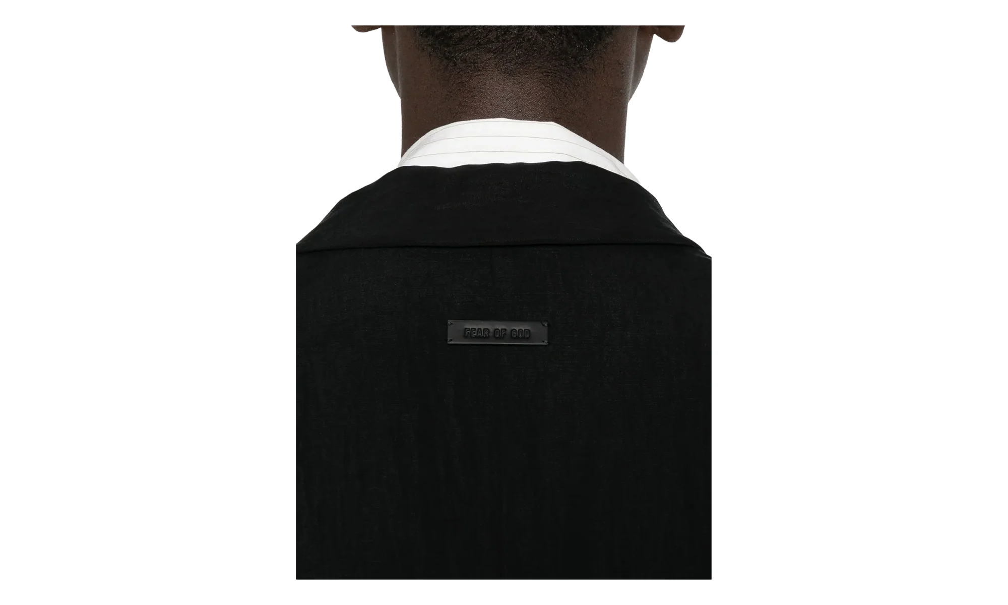 Classic Unlined Overcoat "Black" FG25FW64 644BTN 001