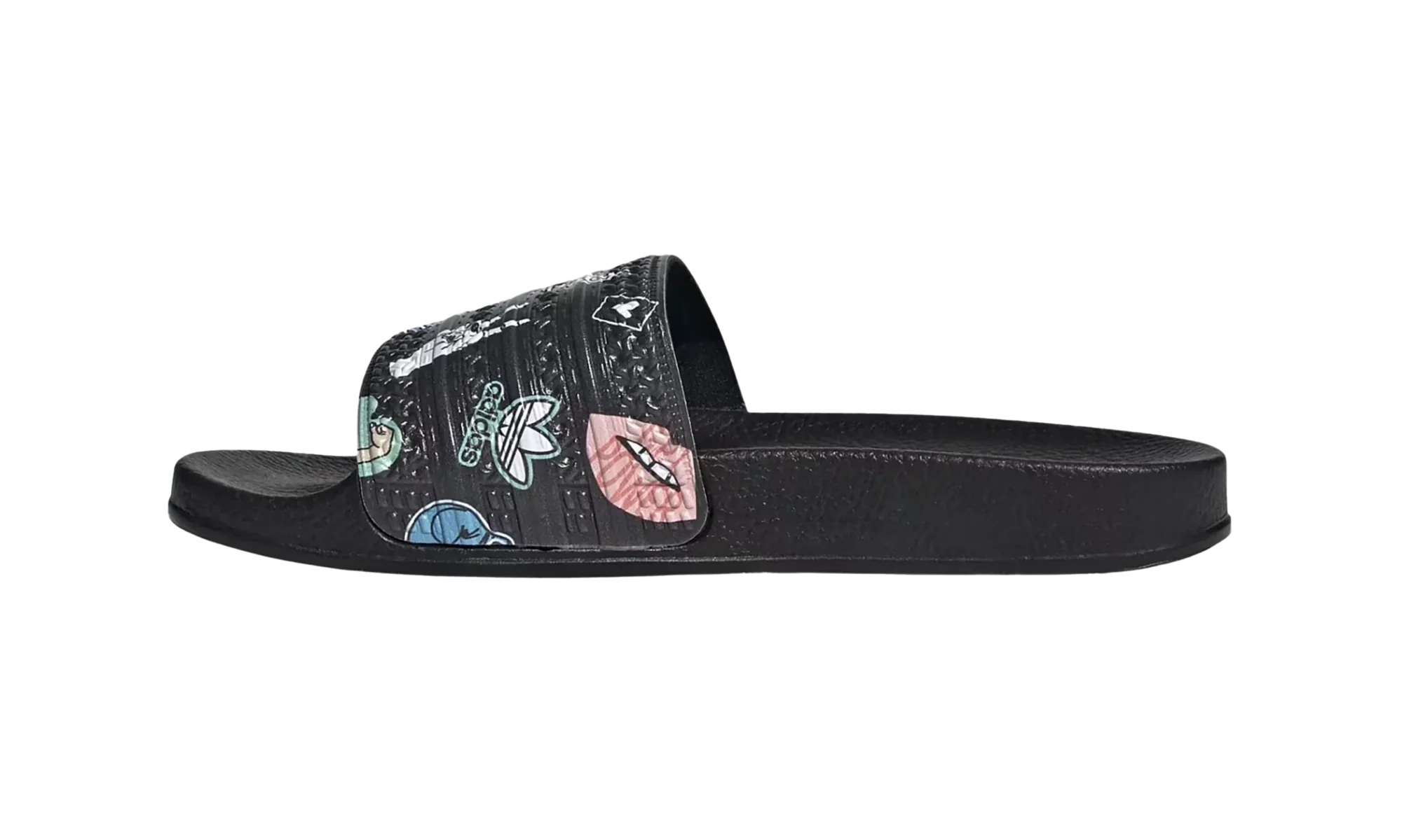 Adilette Slide GS "Empowering Graphics - Black" FX6350