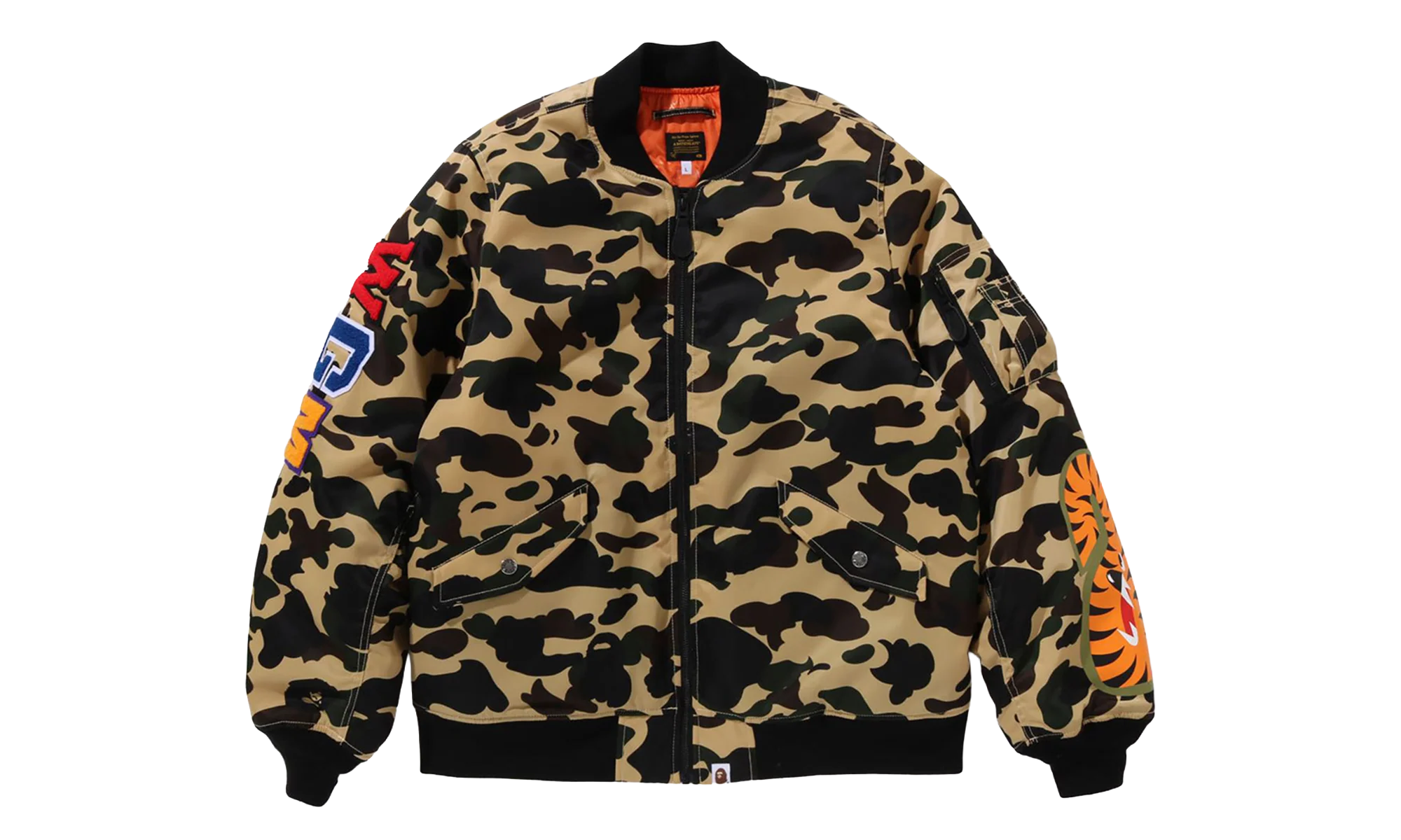 1st Camo Shark MA-1 Jacket "Yellow" 1L30 141 003 YELLOW