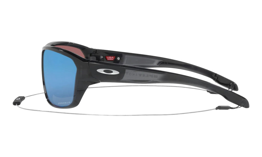 Split Shot Polarized Sunglasses "Black Ink / Deep Water Polarized" OO9416 35