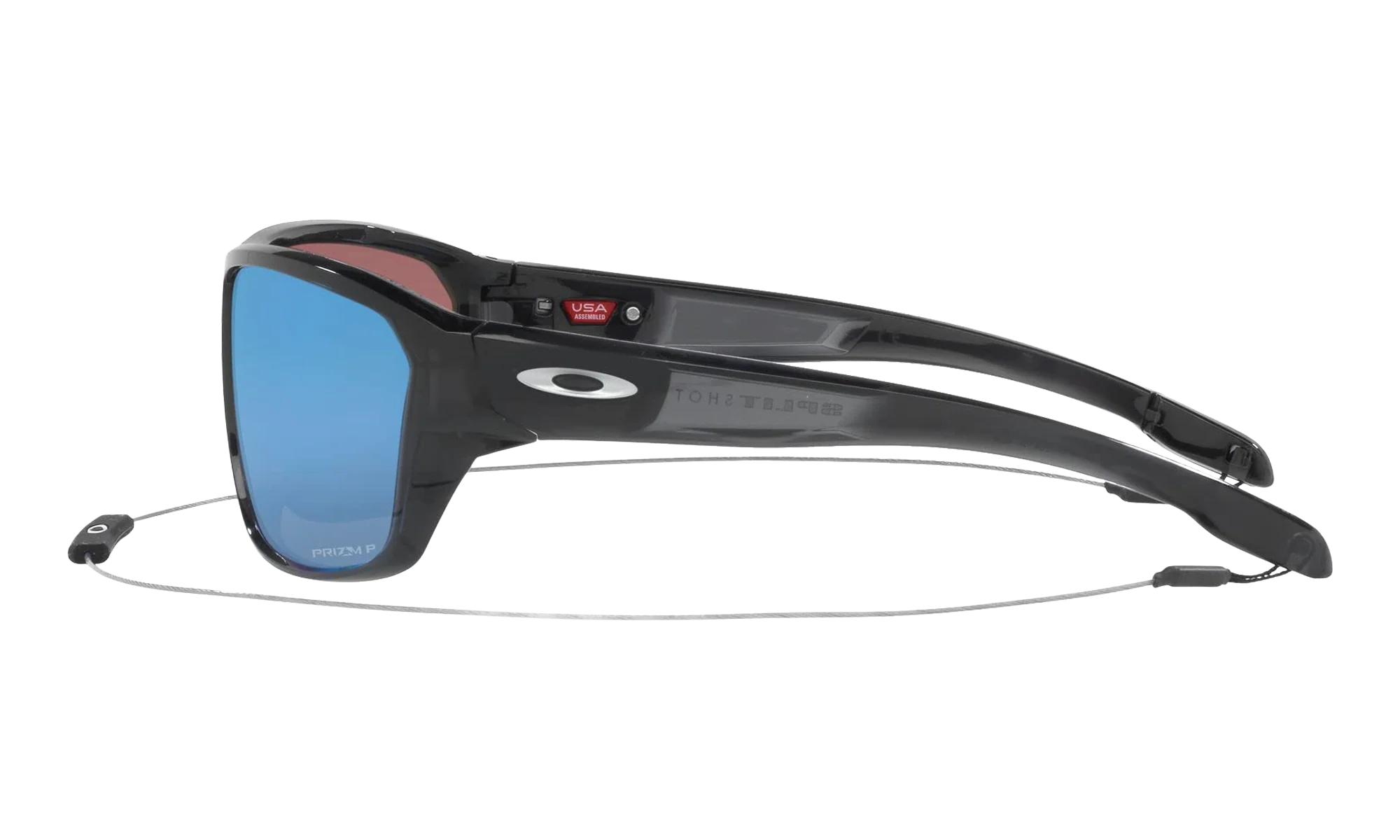 Split Shot Polarized Sunglasses "Black Ink / Deep Water Polarized" OO9416 35