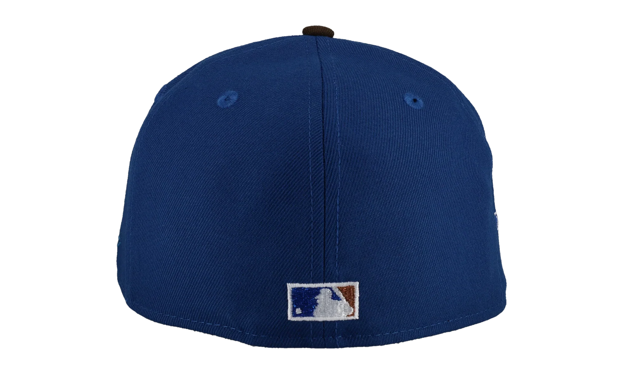 59FIFTY Los Angeles Dodgers 50th Season Fitted Hat "Metallic Blue / Walnut" 123451299686