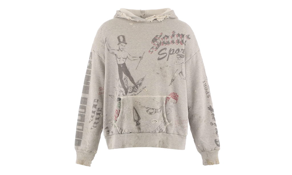 Drawings Hoodie "Alexis Ross - Grey" SM HR1 0000 C31