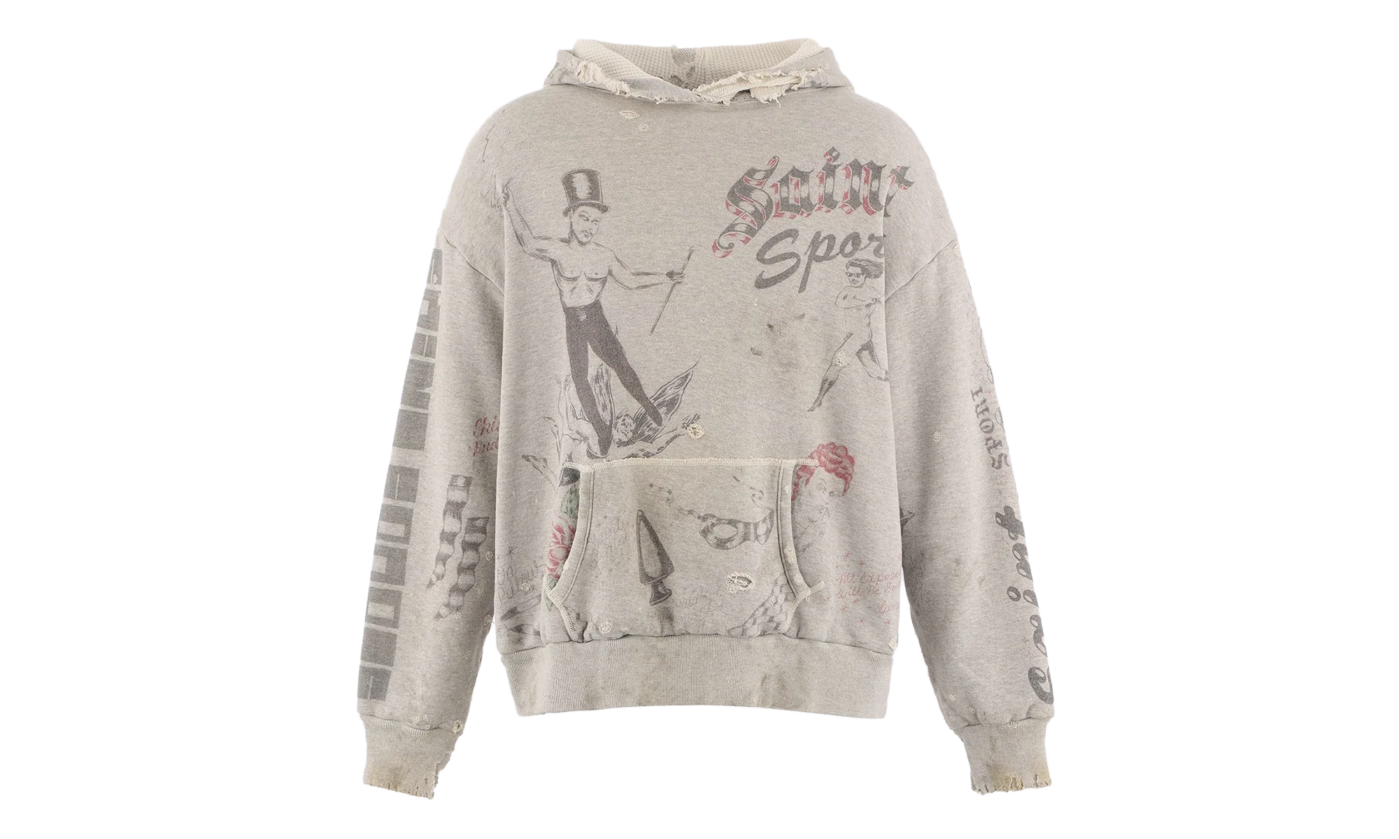 Drawings Hoodie "Alexis Ross - Grey" SM HR1 0000 C31