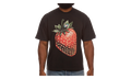 Diamond Berry SS Knit Boxy Tee "Black" 861-1316