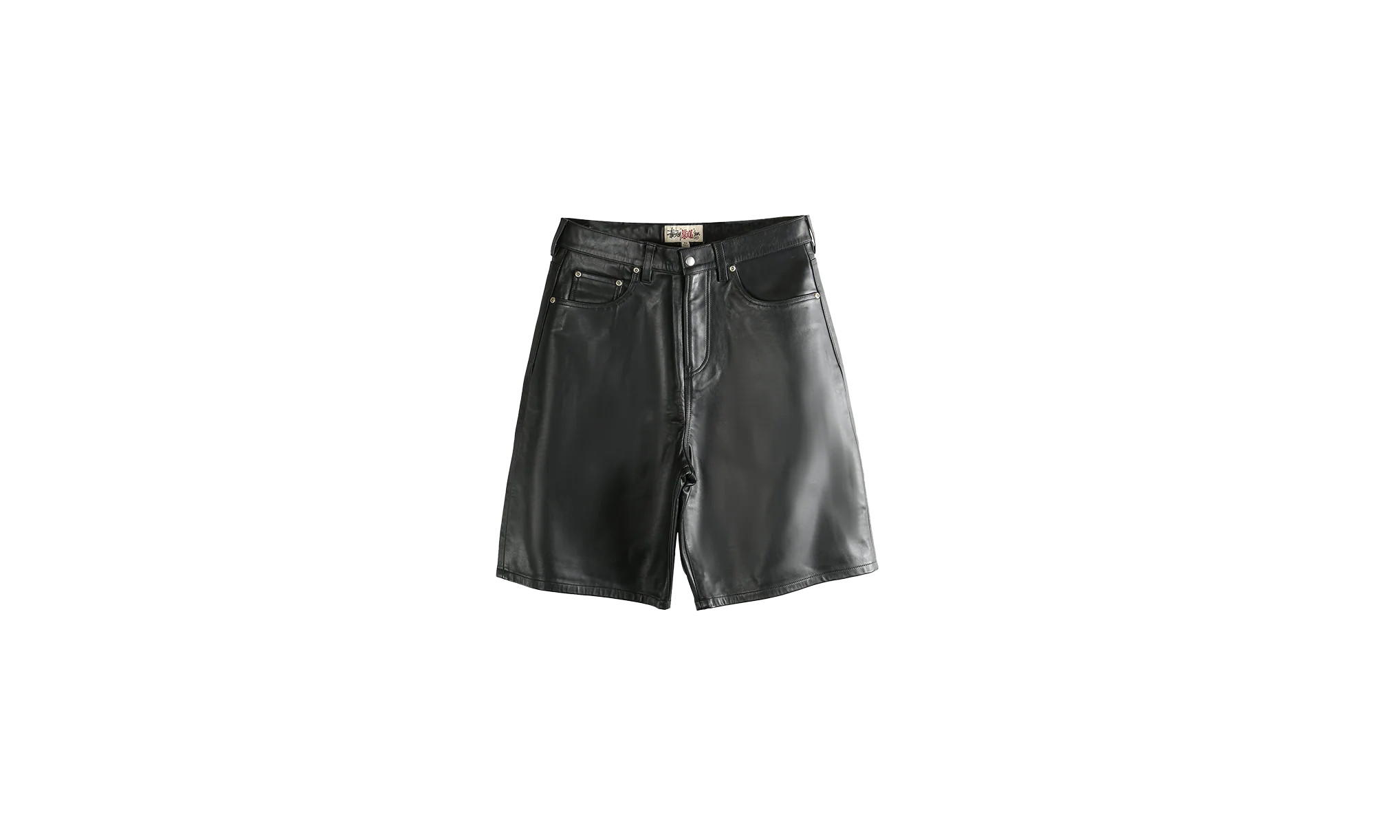 Big Ol Leather Shorts "BLAC BLACK" 112315 BLAC