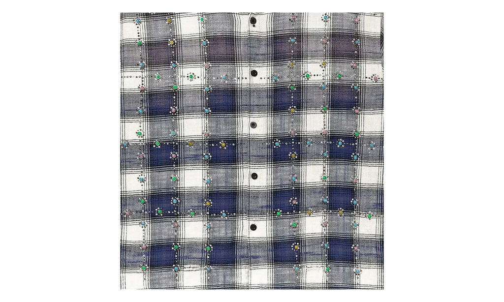 Vale Forever Sky Gems Flannel "'Navy'" VAL19