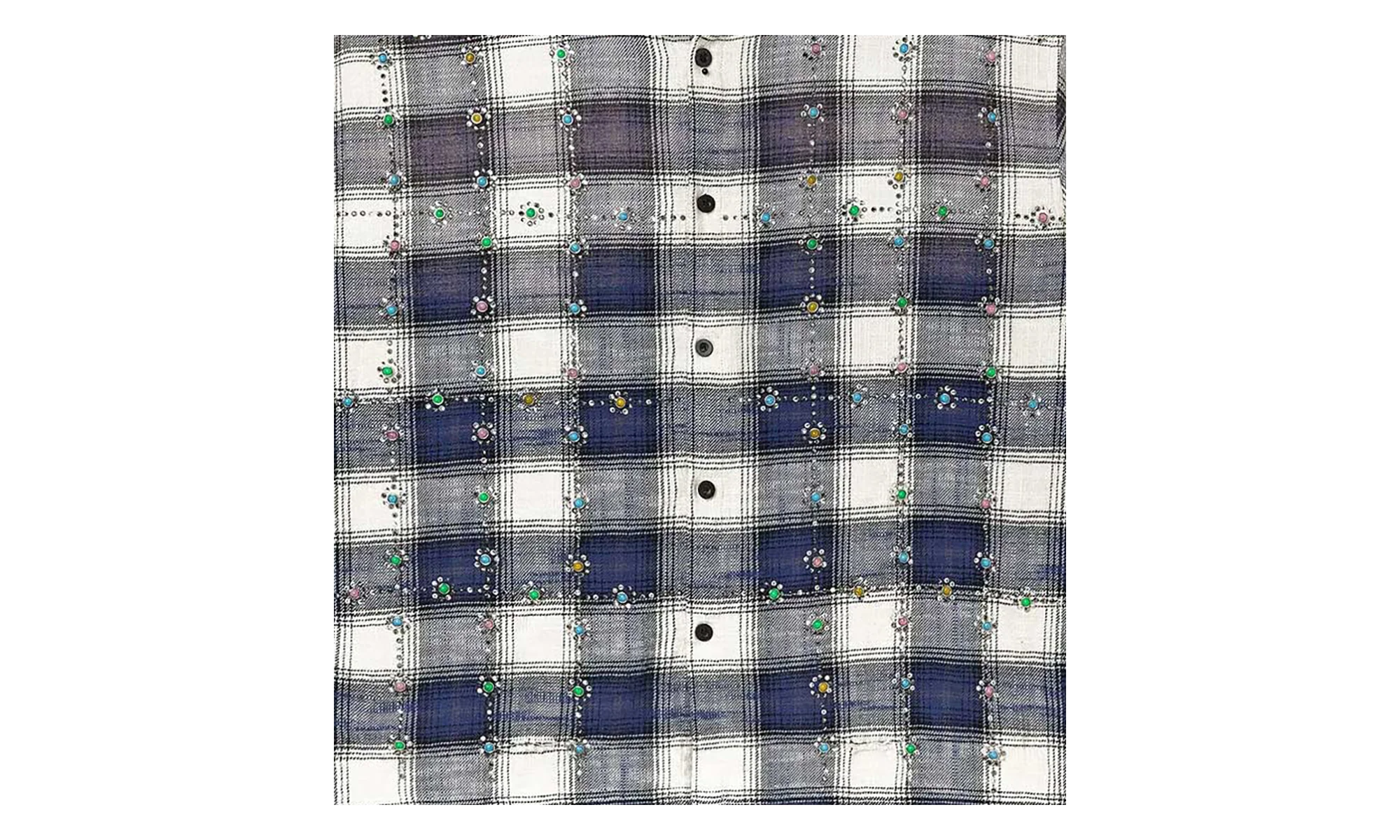 Vale Forever Sky Gems Flannel "'Navy'" VAL19