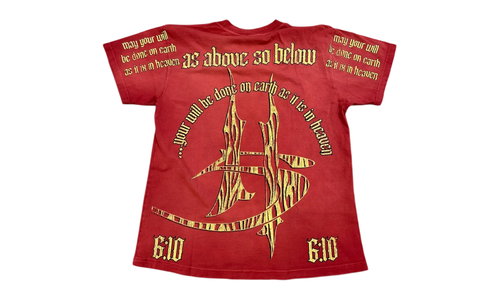 As Above So Below T-Shirt "Red" HSR252