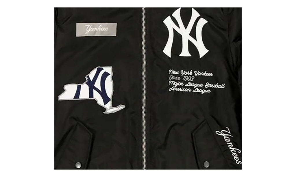 MLB X Alpha Black Jacket "Black" 60747974